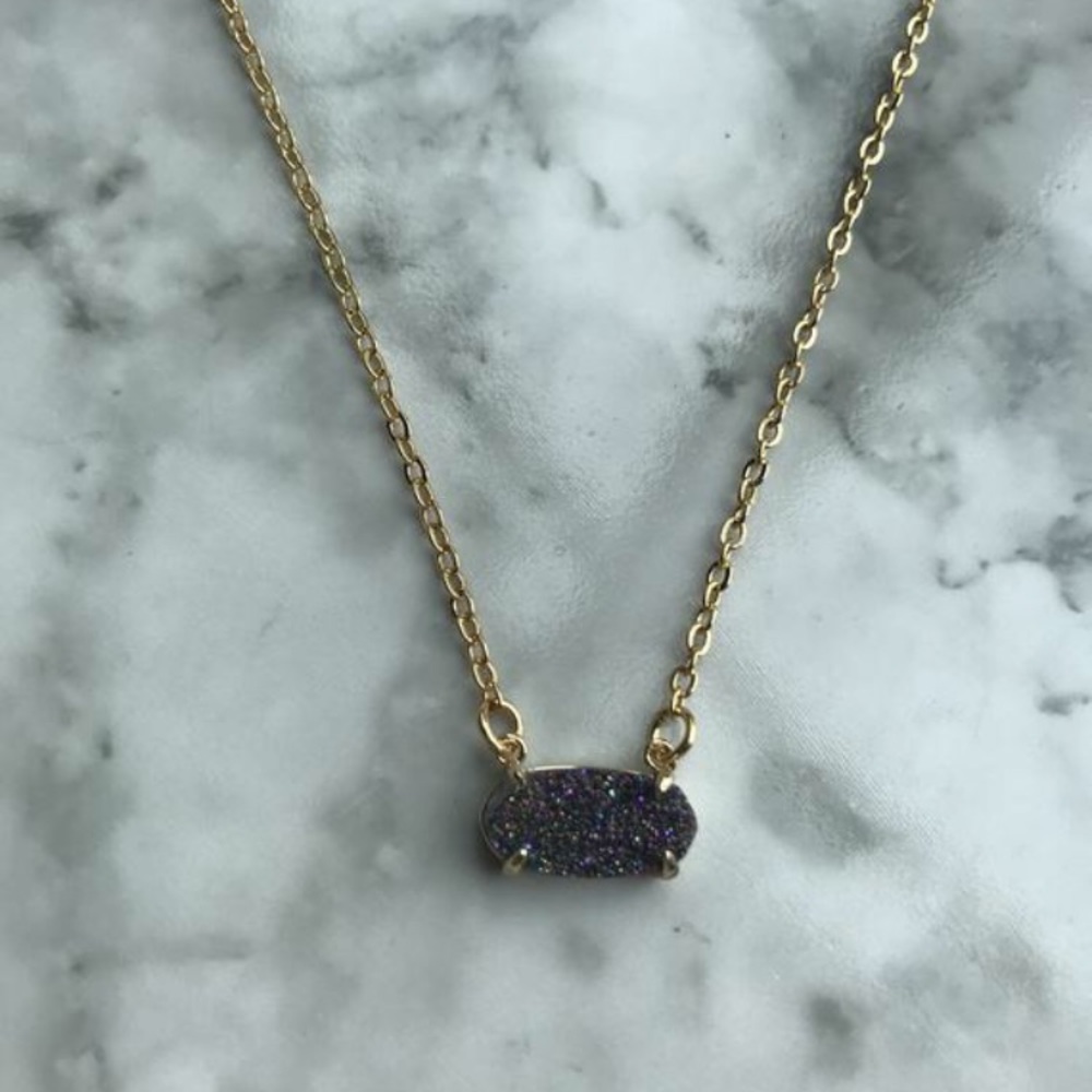 Kendra Scott Elaina Helga Inspired Druzy Necklace - Picture 8 of 8